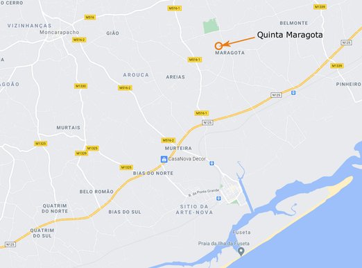 location holiday homes accommodation Quinta Maragota | East Algarve Moncarapacho-Fuseta-Faro